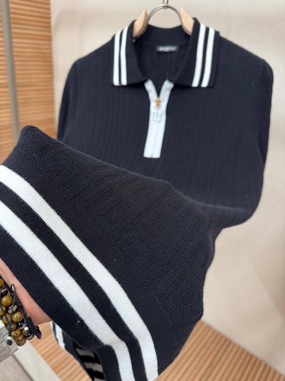 Balmain Tipo polo Black