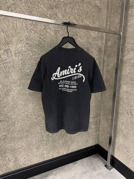 Amiri camiseta Cinema Vintage