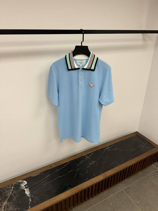 Camisa Tipo Polo logo bordado