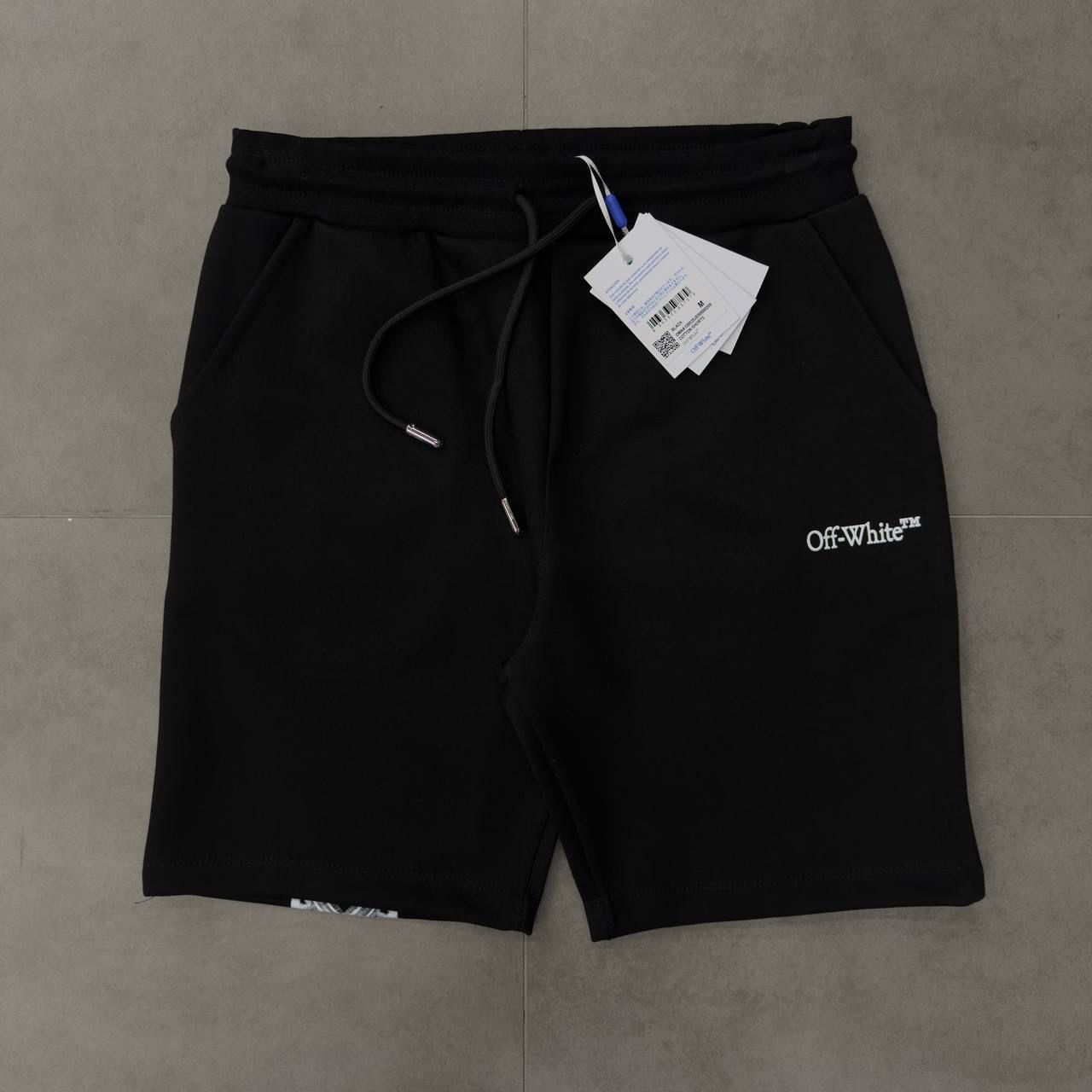 Off-White Short logo estampado Arrow