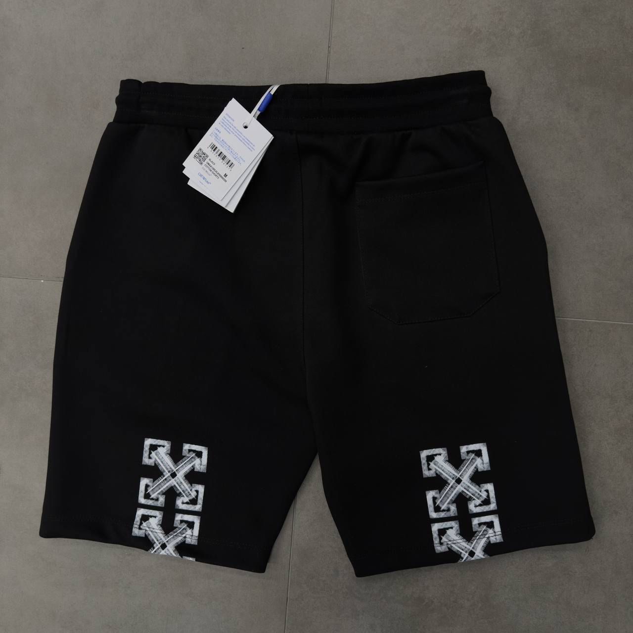 Off-White Short logo estampado Arrow