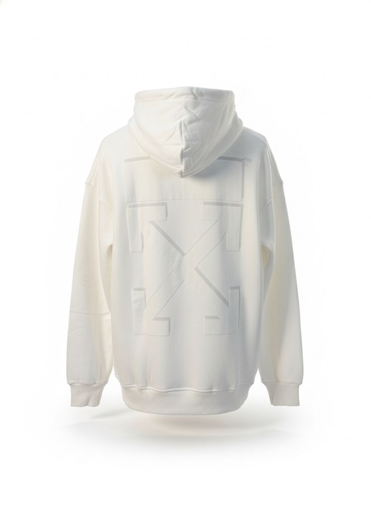 Off White Hoddie Beige