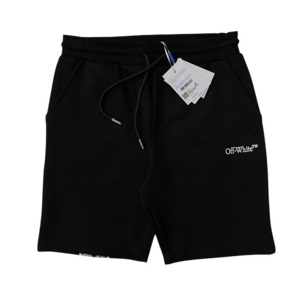 Off-White Short logo estampado Arrow